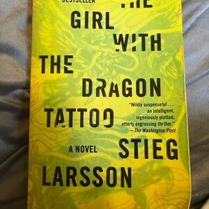 The Girl with the Dragon Tattoo Book by Stieg Larsson